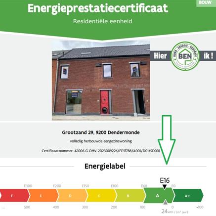 Woning Te koop Grembergen